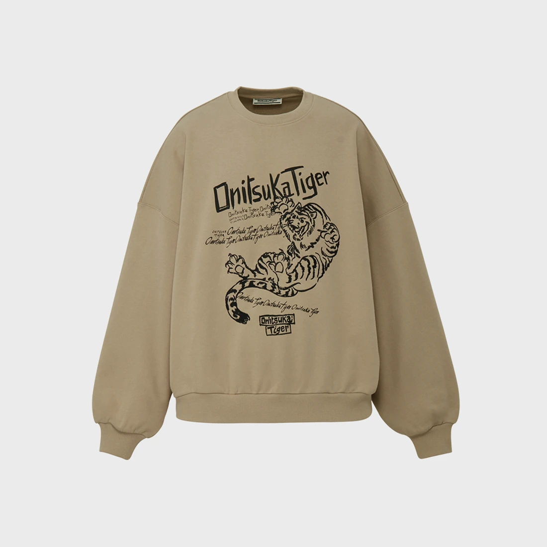 오니츠카 타이거 호랑이 그래픽 맨투맨 2183B599-250