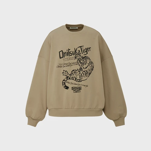 오니츠카 타이거 호랑이 그래픽 맨투맨