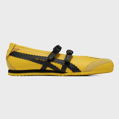 오니츠카 타이거 멕시코 66 TGRS 옐로우 블랙 우먼스