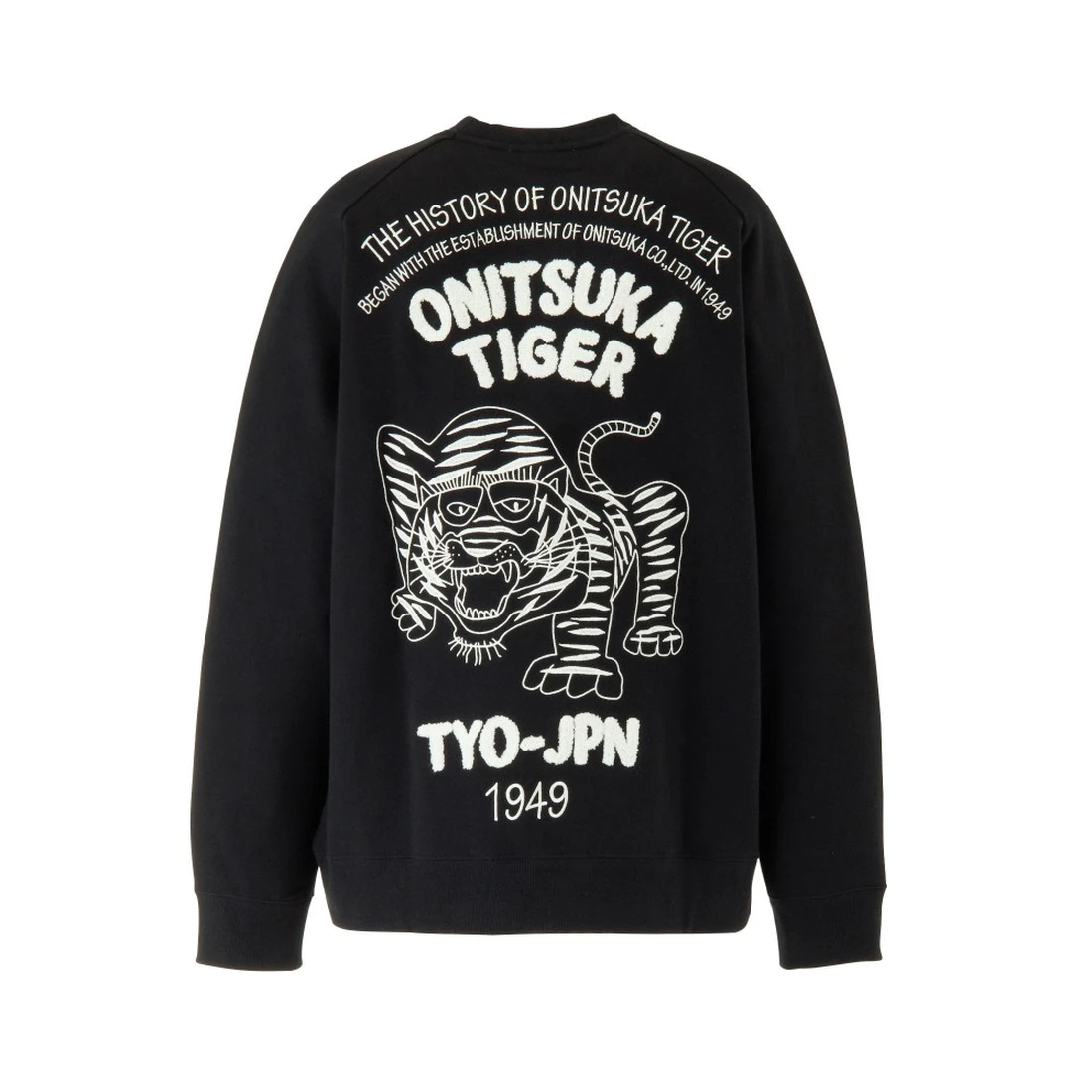 오니츠카 타이거 그래픽 자수 맨투맨 2183B562-001