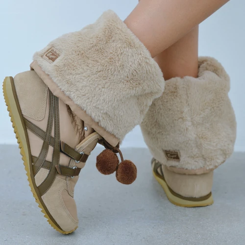 오니츠카 타이거 윈터 헤븐 데저트 캠프 브라운 스톰 우먼스