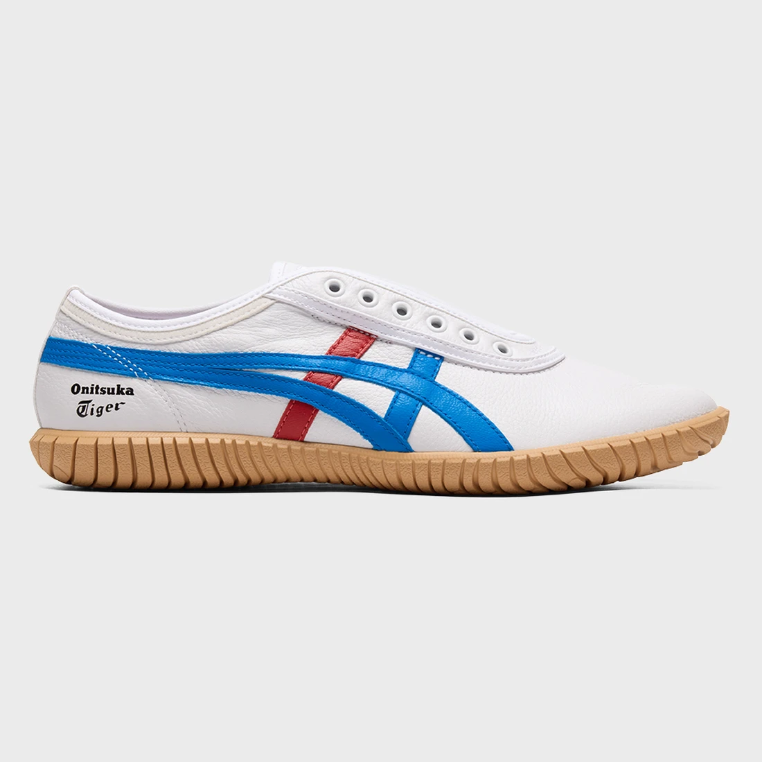 오니츠카 타이거 츠나이키 슬립온 화이트 디렉투아 블루 1183C529-100