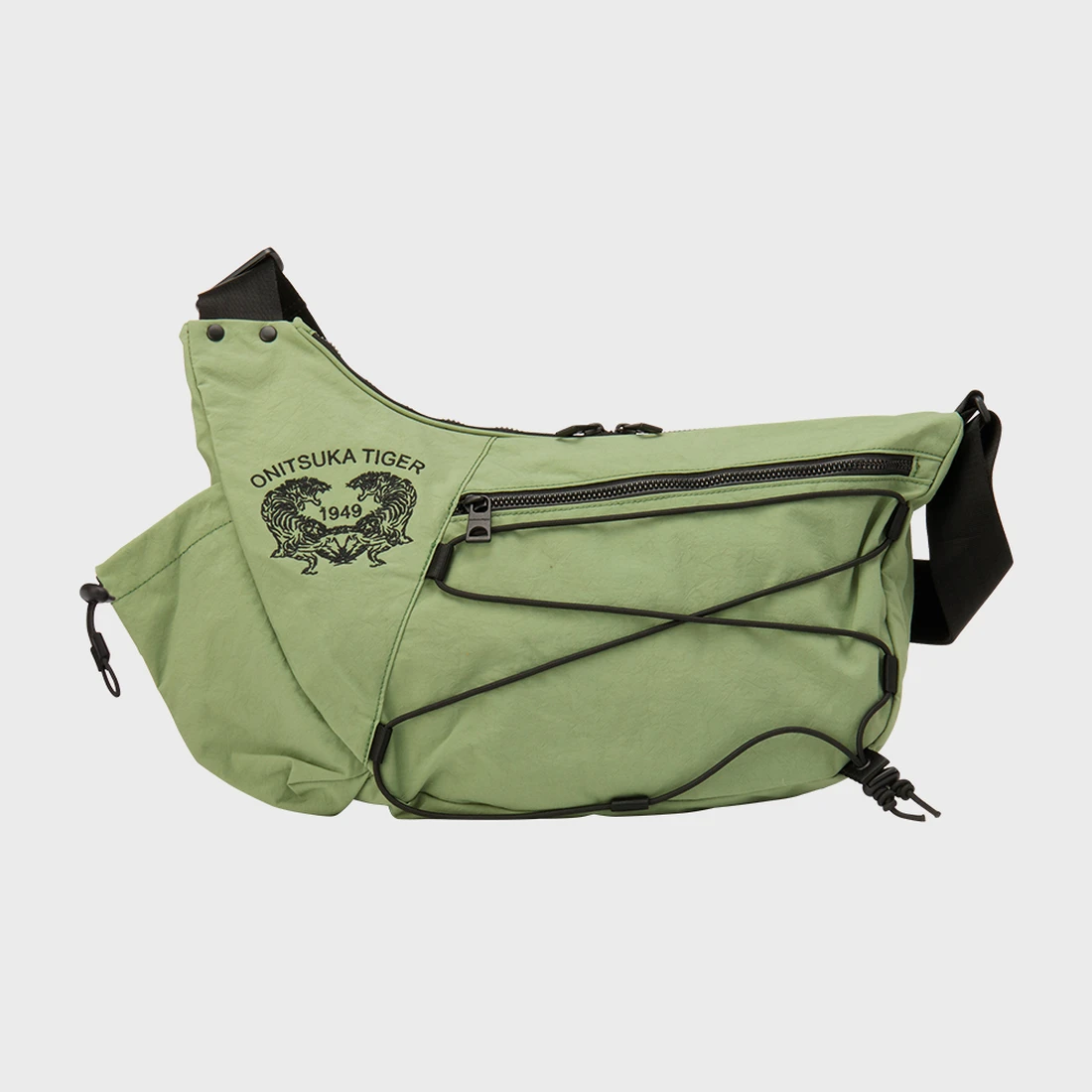 오니츠카 타이거 타이거 그래픽 자수 메신저백 3183B217-300