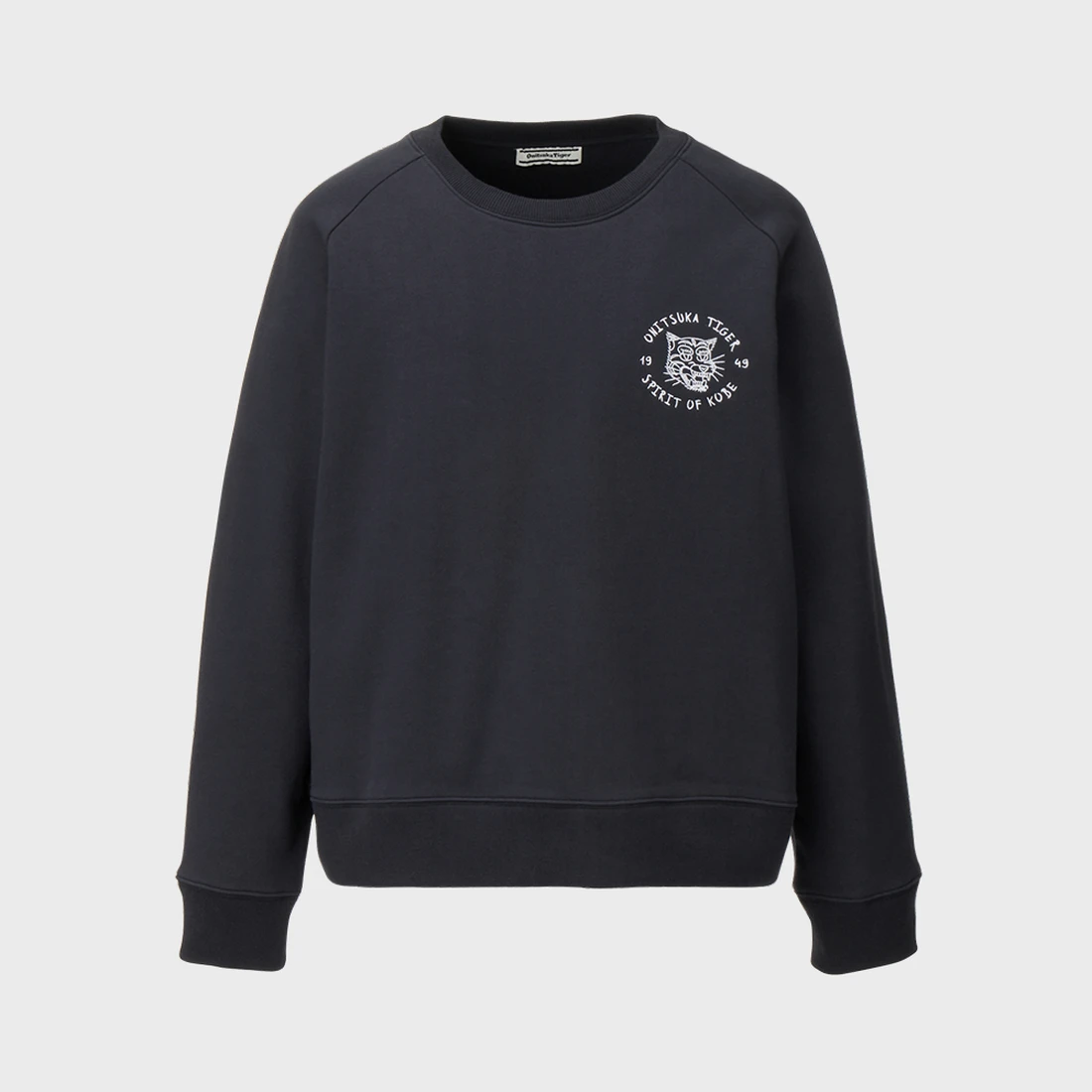 오니츠카 타이거 호랑이 자수 맨투맨 2183B541-400