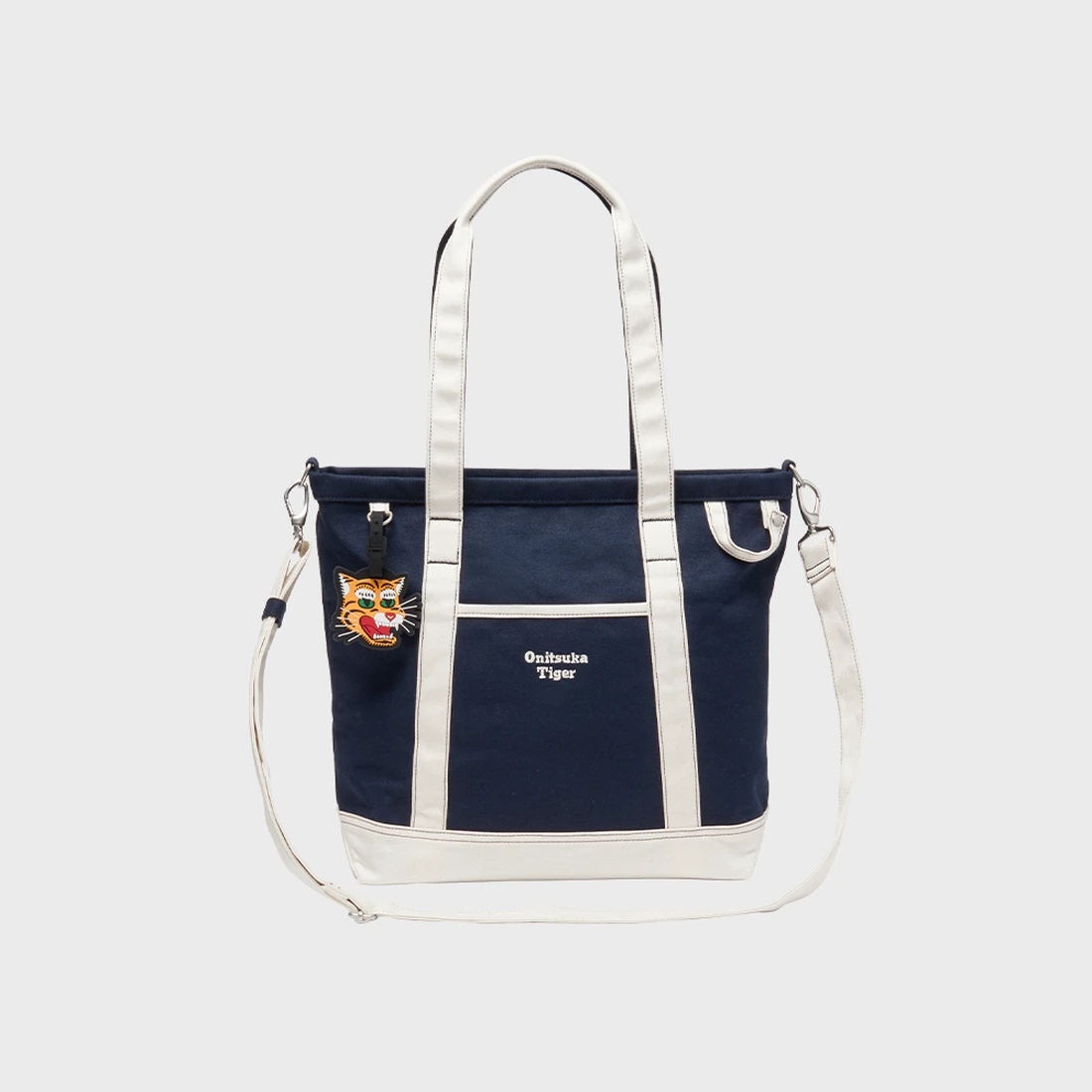 오니츠카 타이거 스몰 캔버스 토트백 3183B233-400