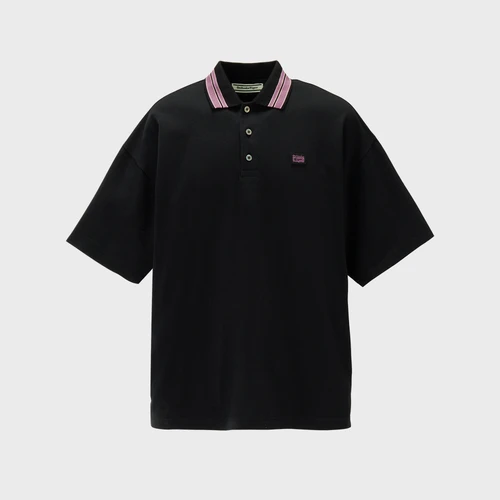 오니츠카 타이거 오버사이즈 폴로 셔츠