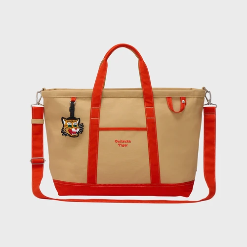 오니츠카 타이거 캔버스 토트백