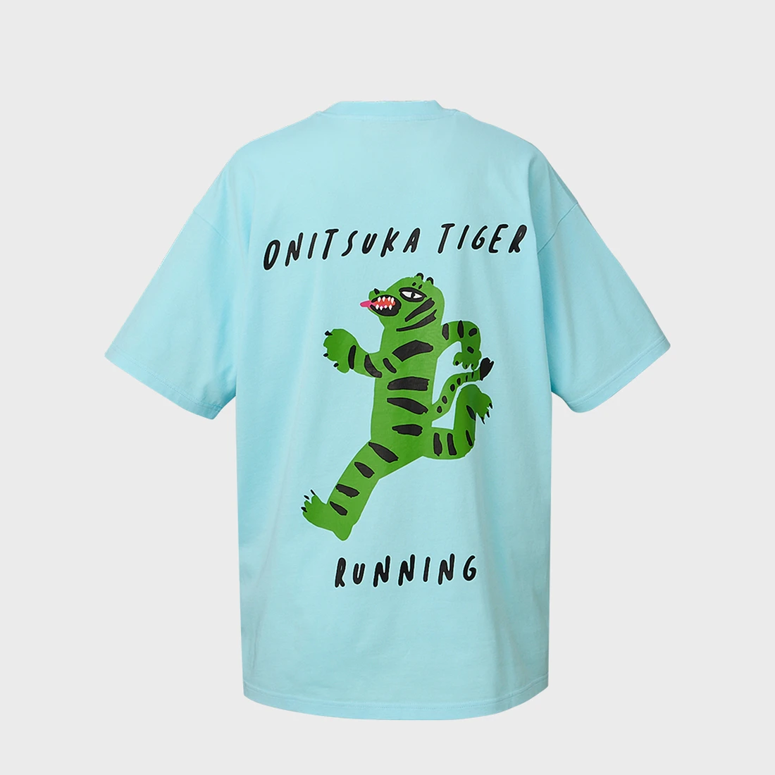 오니츠카 타이거 오버사이즈 그래픽 티셔츠 2183B532-400