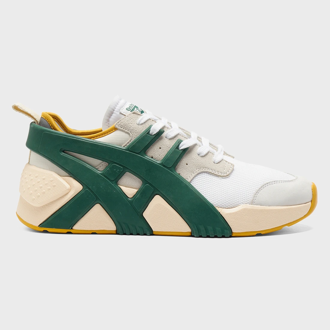 오니츠카 타이거 빅 로고 트레이너 2.0 화이트 파인 그린 1183A795-102