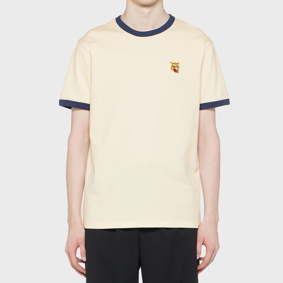 오니츠카 타이거 [공식스토어] 오니츠카 타이거 링거 반팔 반팔 티셔츠 2183B199-700