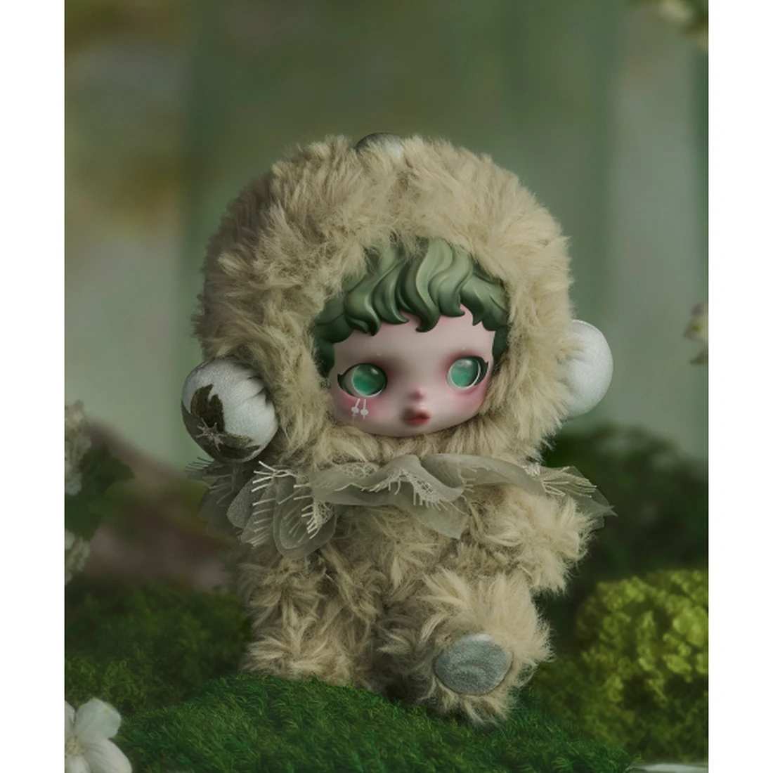 팝마트 스컬판다 빛의 정원 시리즈 인형 키링 1241114001