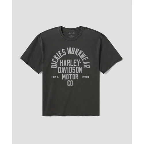 디키즈 X Harley Davidson 그래픽 티셔츠 블랙