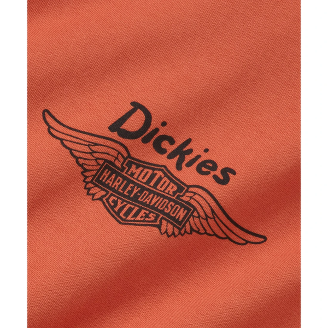 디키즈 X Harley Davidson 그래픽 티셔츠 빈티지 오렌지 DK0A88DJK90
