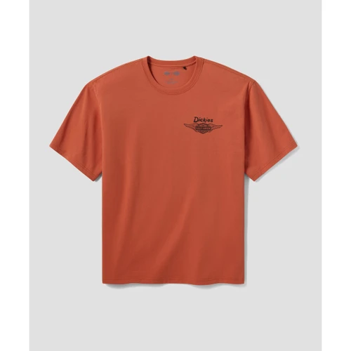 디키즈 X Harley Davidson 그래픽 티셔츠 빈티지 오렌지