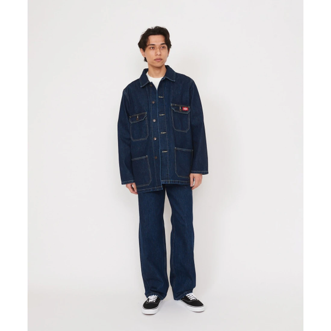 디키즈 KAIHARA DENIM 초어 자켓 다크 블루 DK0A8BYTNVX