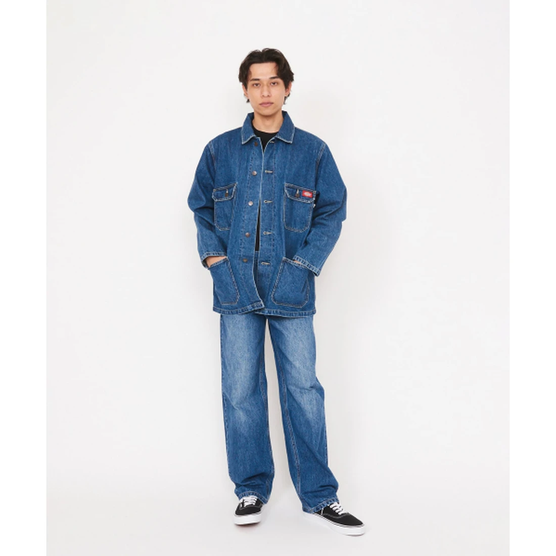 디키즈 KAIHARA DENIM 초어 자켓 미디엄 블루 DK0A8BYTBL8