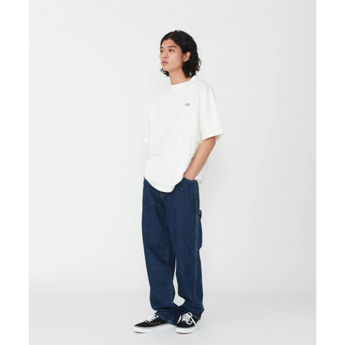 디키즈 KAIHARA DENIM 페인터 팬츠 다크 블루 DK0A8D7JNVX