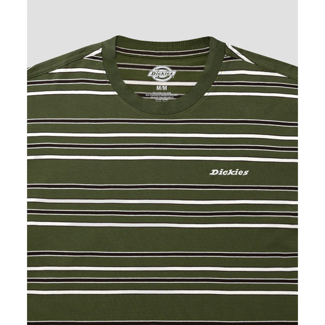 디키즈 이스트 리버티 스트라이프 티셔츠 사이프러스 DK0A88GFK72