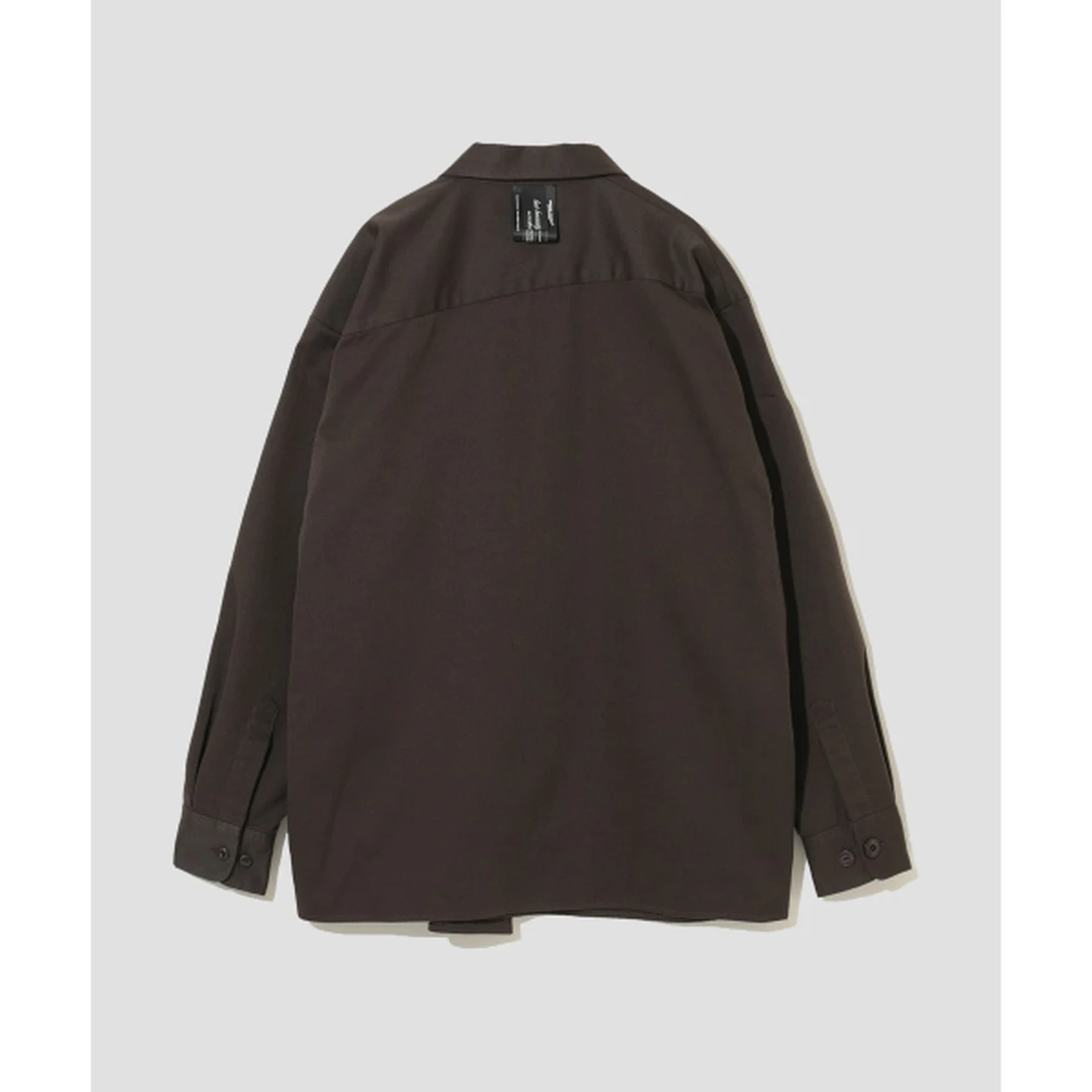 디키즈 X UNDERCOVER 롱 슬리브 워크셔츠 다크 브라운 DK0A8D2UDBX