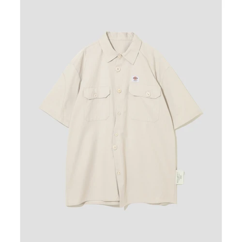 디키즈 X UNDERCOVER 숏 슬리브 워크셔츠 스톤
