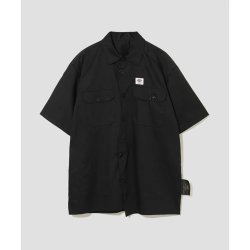 디키즈 X UNDERCOVER 숏 슬리브 워크셔츠 블랙
