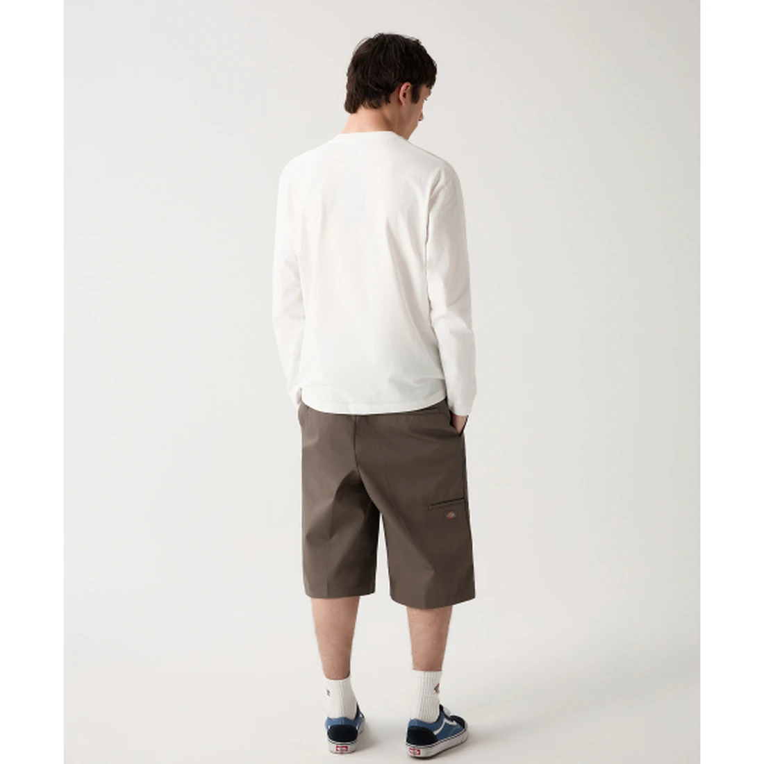 디키즈 42283 루즈핏 워크쇼츠 카키 브라운 DK011796M06