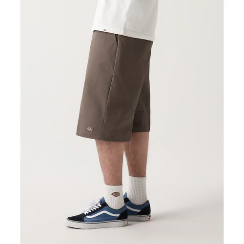 디키즈 42283 루즈핏 워크쇼츠 카키 브라운