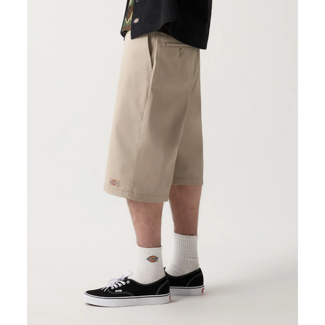 디키즈 42283 루즈핏 워크쇼츠 카키 그레이 DK011796M07