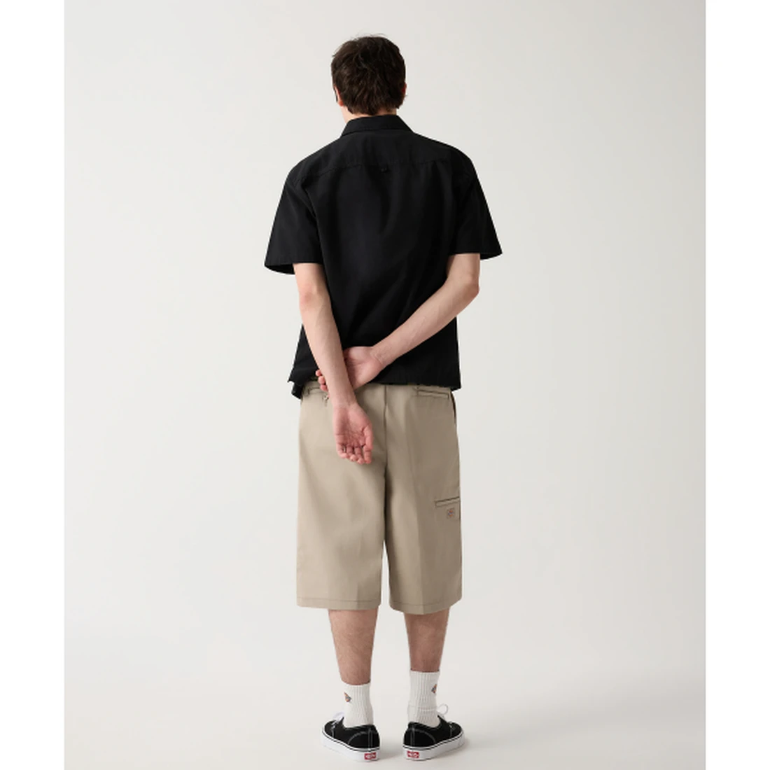 디키즈 42283 루즈핏 워크쇼츠 카키 그레이 DK011796M07