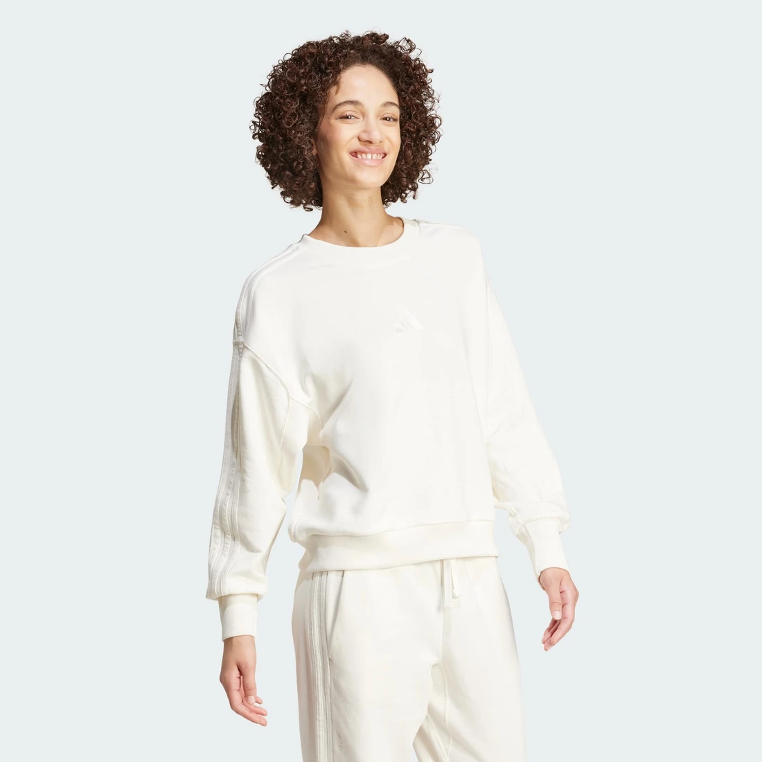 아디다스 ALL SZN 프렌치 테리 3S 루즈 스웨트셔츠 IW1132