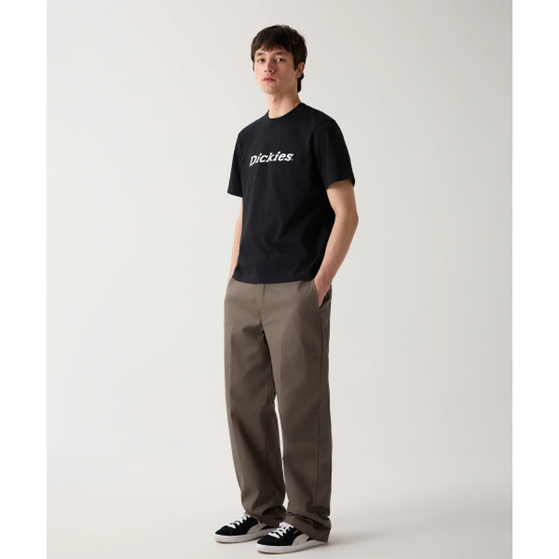 디키즈 오리지널 874 워크팬츠 카키 브라운 DK010609M06