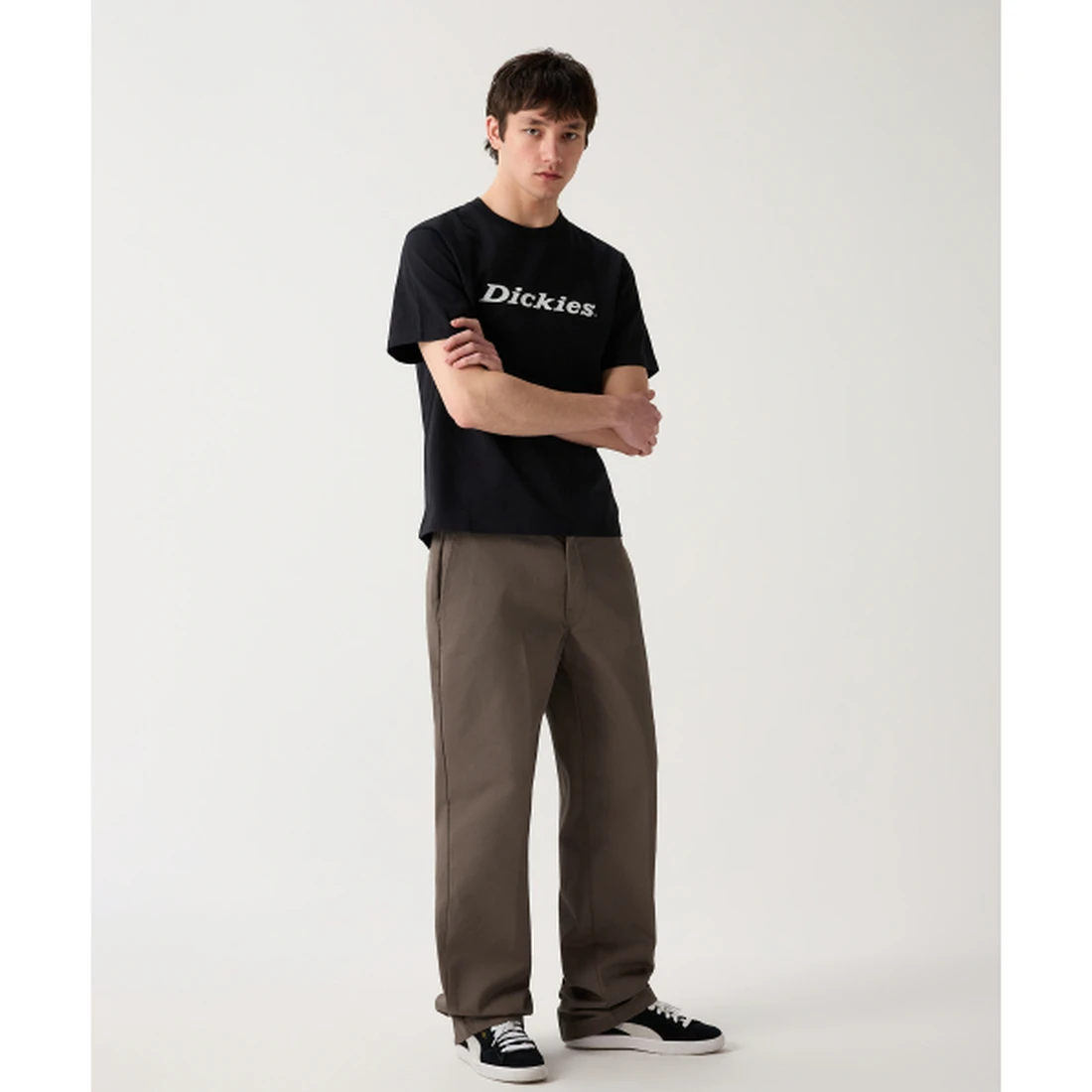 디키즈 오리지널 874 워크팬츠 카키 브라운 DK010609M06