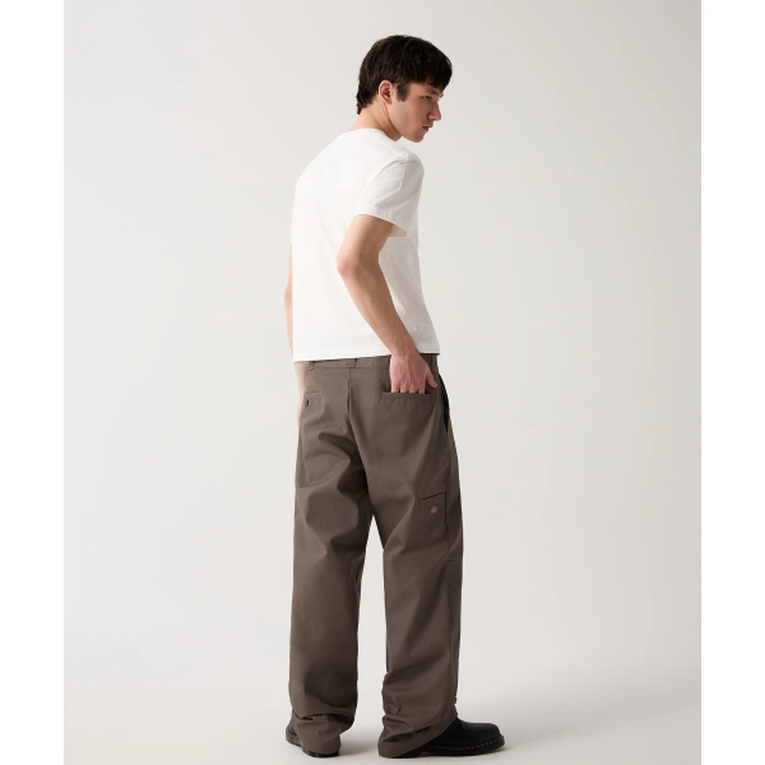 디키즈 더블니 85283 루즈핏 워크팬츠 카키 브라운 DK010610M06