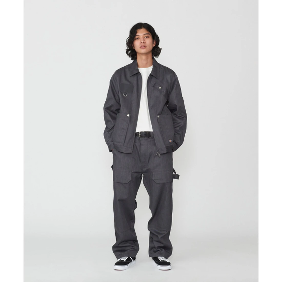 디키즈 G.W.C 가드닝 재킷 헤더 그레이 DK0A8DQGCL8