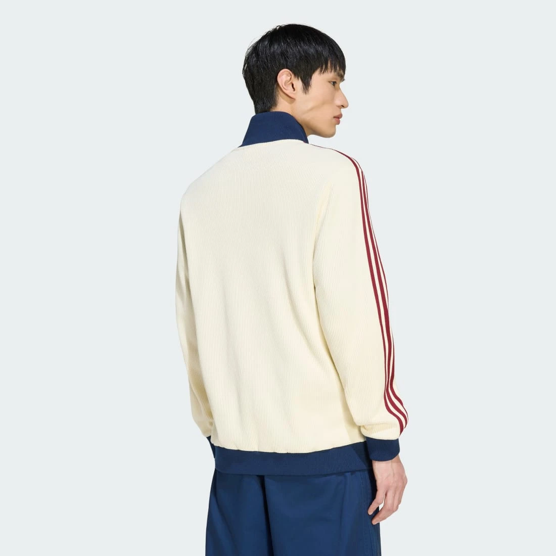 아디다스 와플 트랙탑 크림 화이트 - KR 사이즈 KY5769