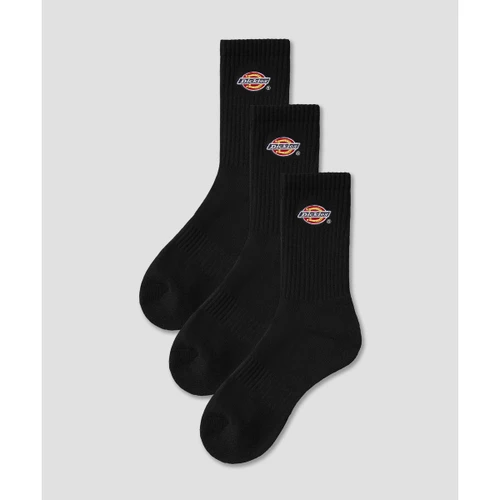 디키즈 [3PACK] 트리 로고 미드 삭스 블랙