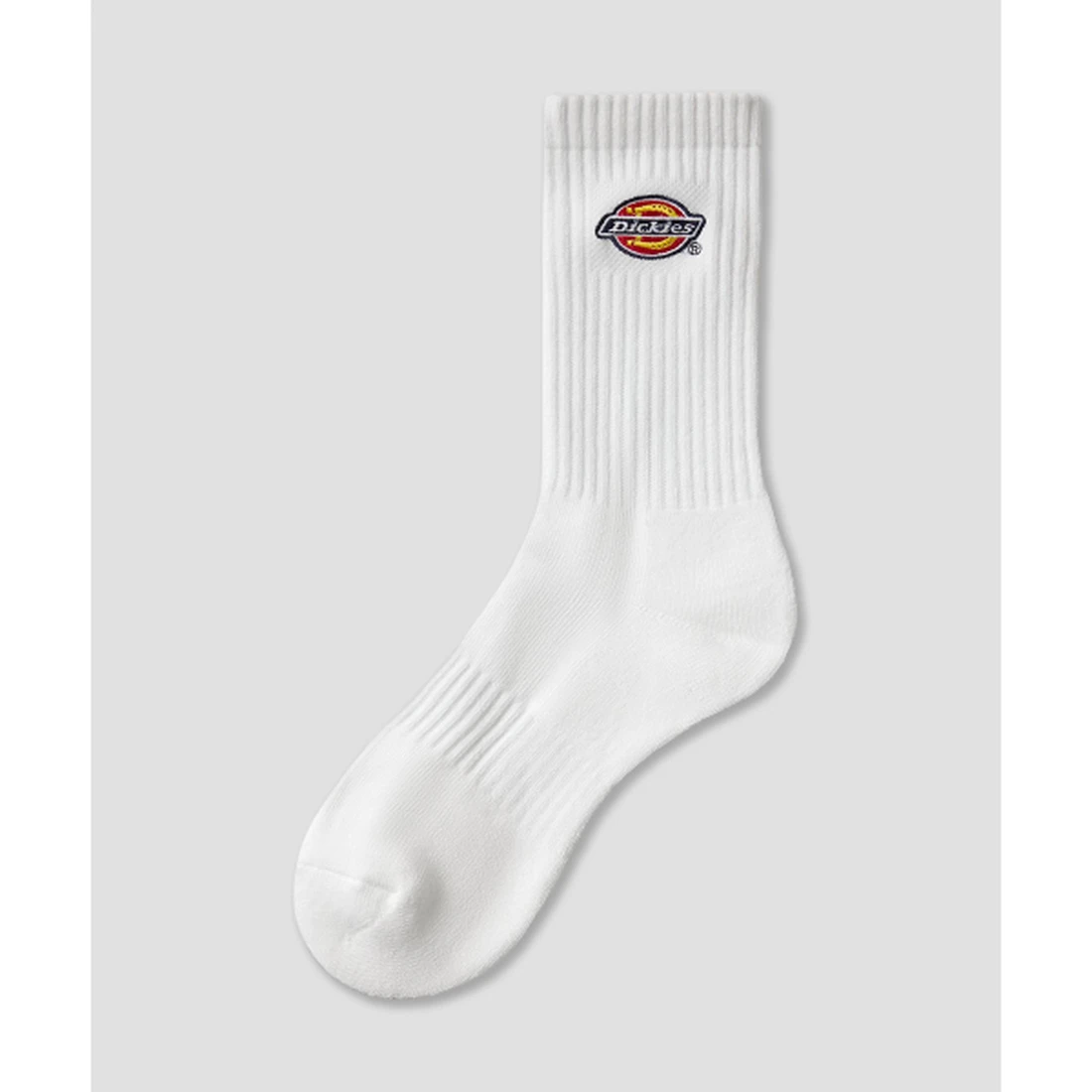 디키즈 [3PACK] 트리 로고 미드 삭스 화이트 DIKU263LASC004WH