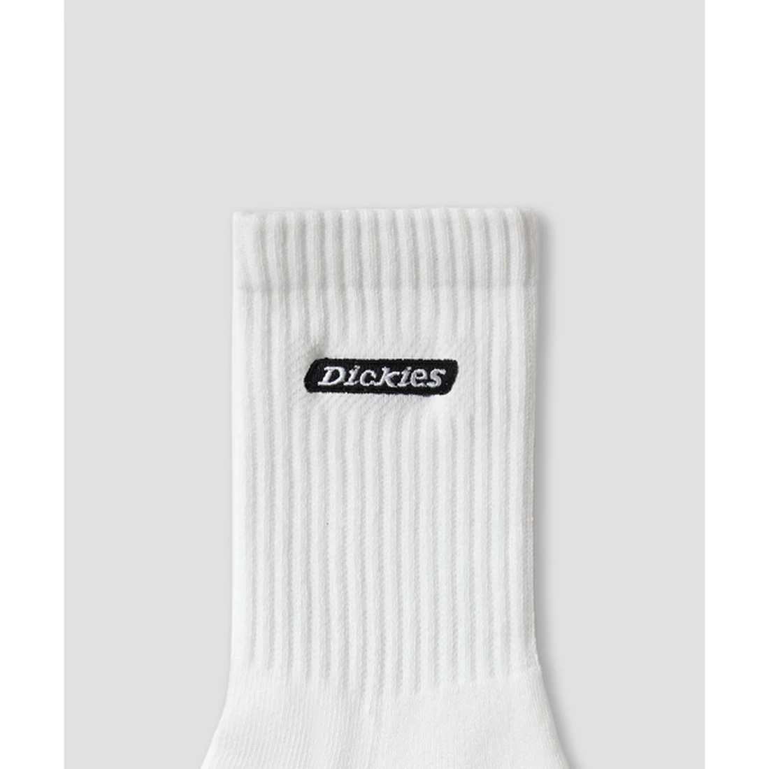 디키즈 [3PACK] 배너 로고 삭스 화이트 DIKU263LASC001WH