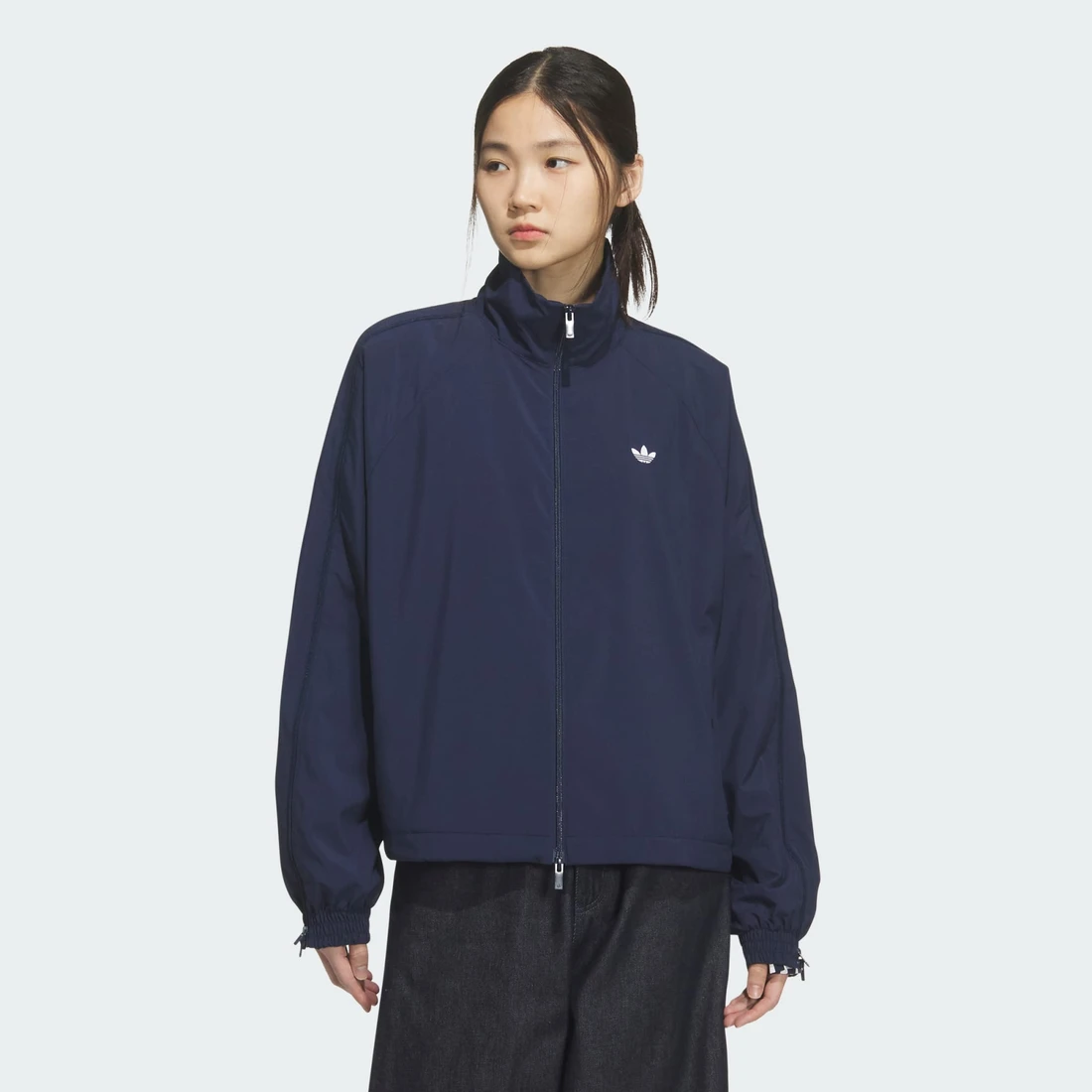 아디다스 3-스트라이프 ZIP 트랙 탑 HZ0851