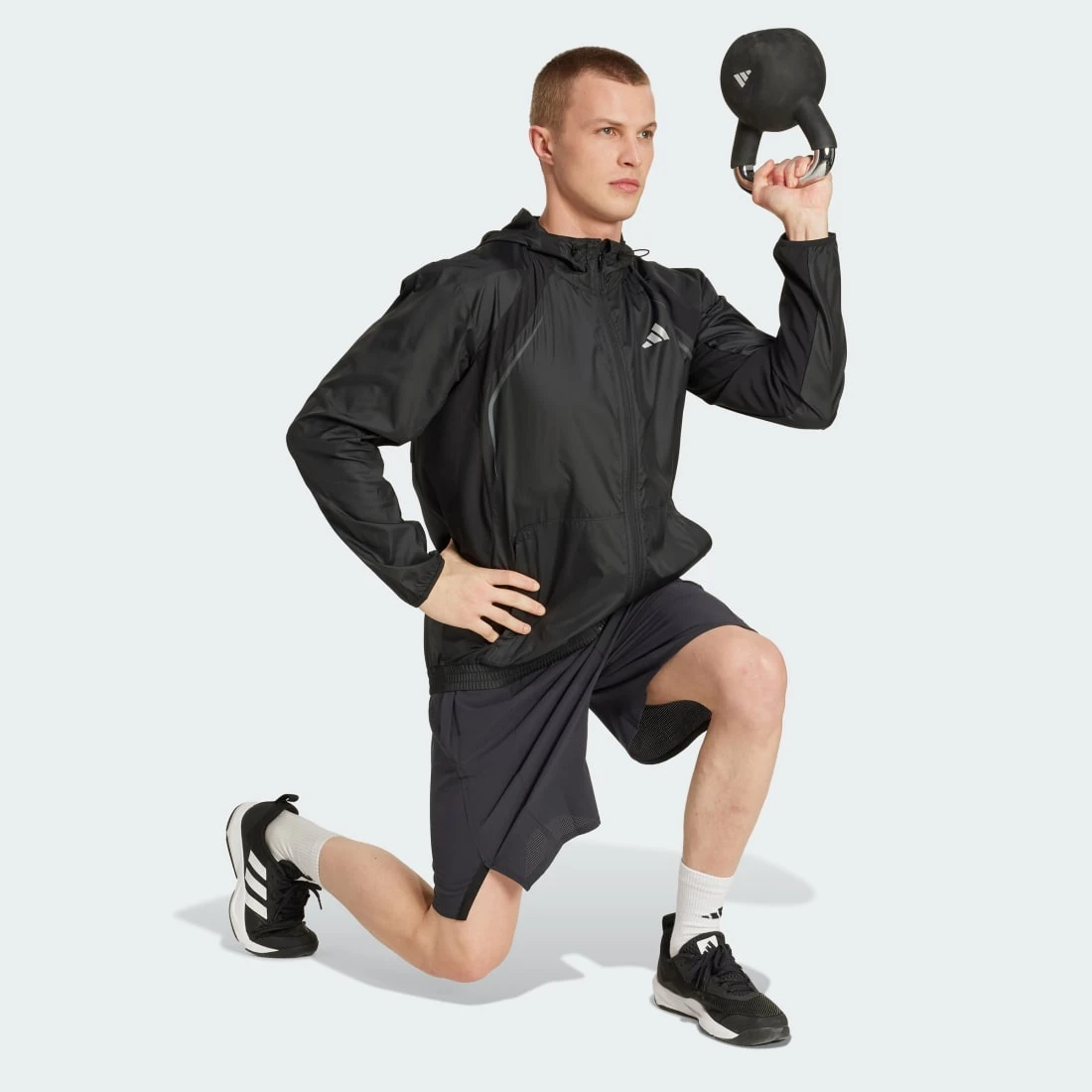 아디다스 테크 어페럴 윈드브레이커 JX0041