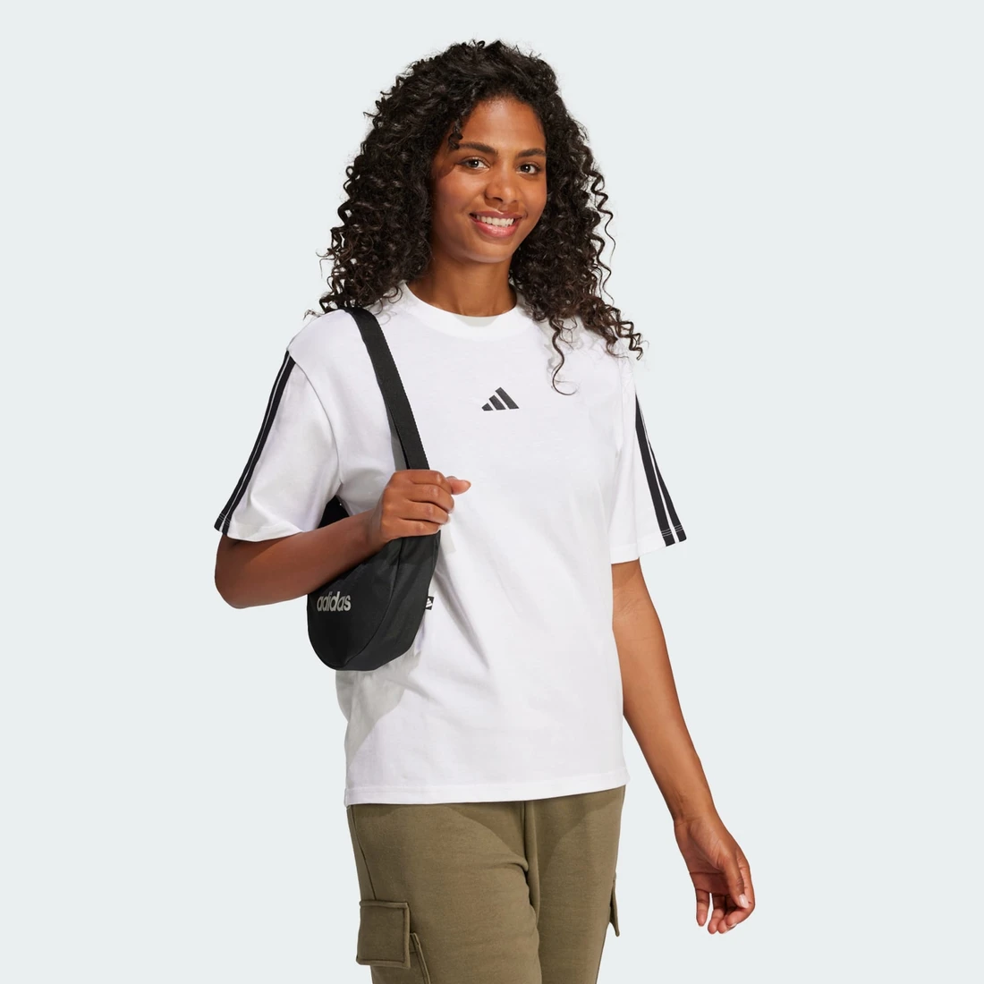 아디다스 에센셜 3S 보이프렌드 티 JE1211