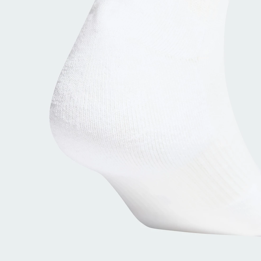 아디다스 3 스트라이프 쿠션드 스포츠웨어 미드 컷 삭스 화이트 블랙 (3개입) JZ0529