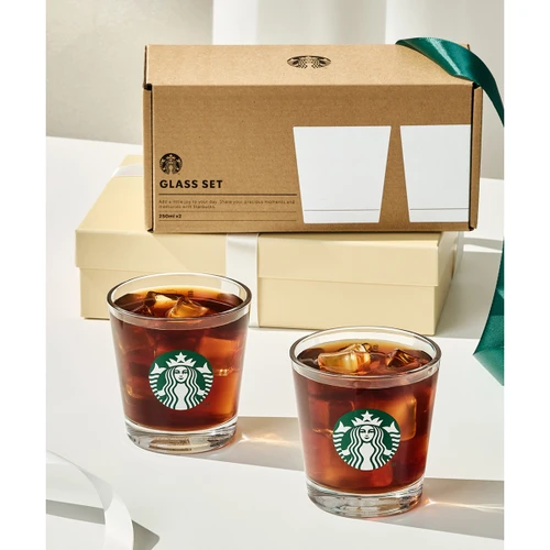 스타벅스 사이렌 미니 글라스 세트 250ml
