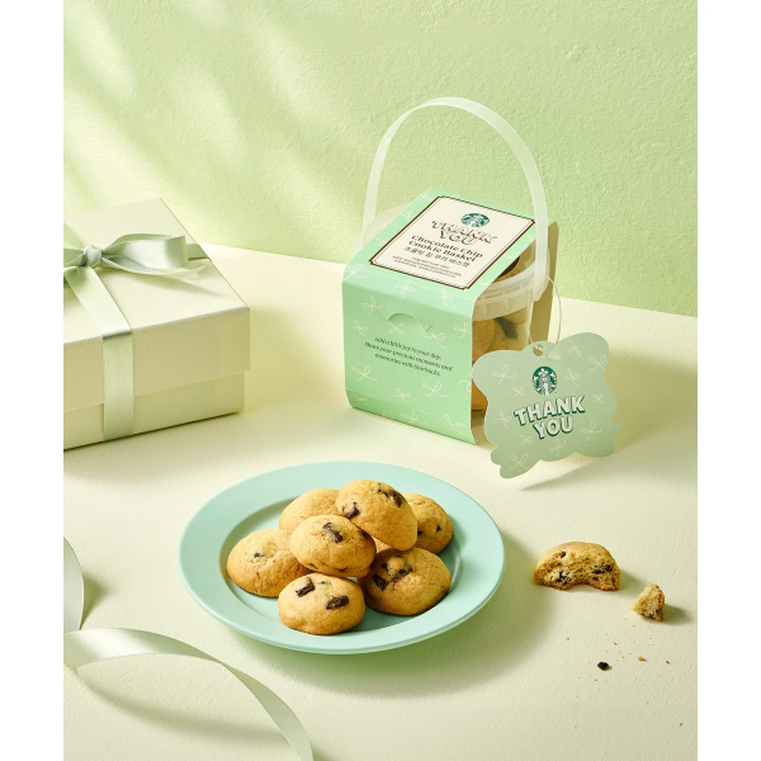 스타벅스 초콜릿 칩 쿠키 바스켓 1004605