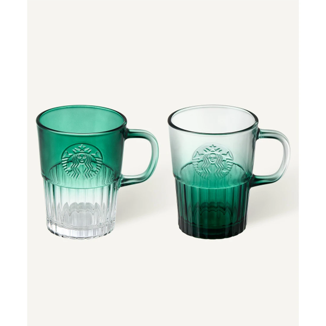 스타벅스 디어유 그러데이션 글라스 세트 384ml 1004599