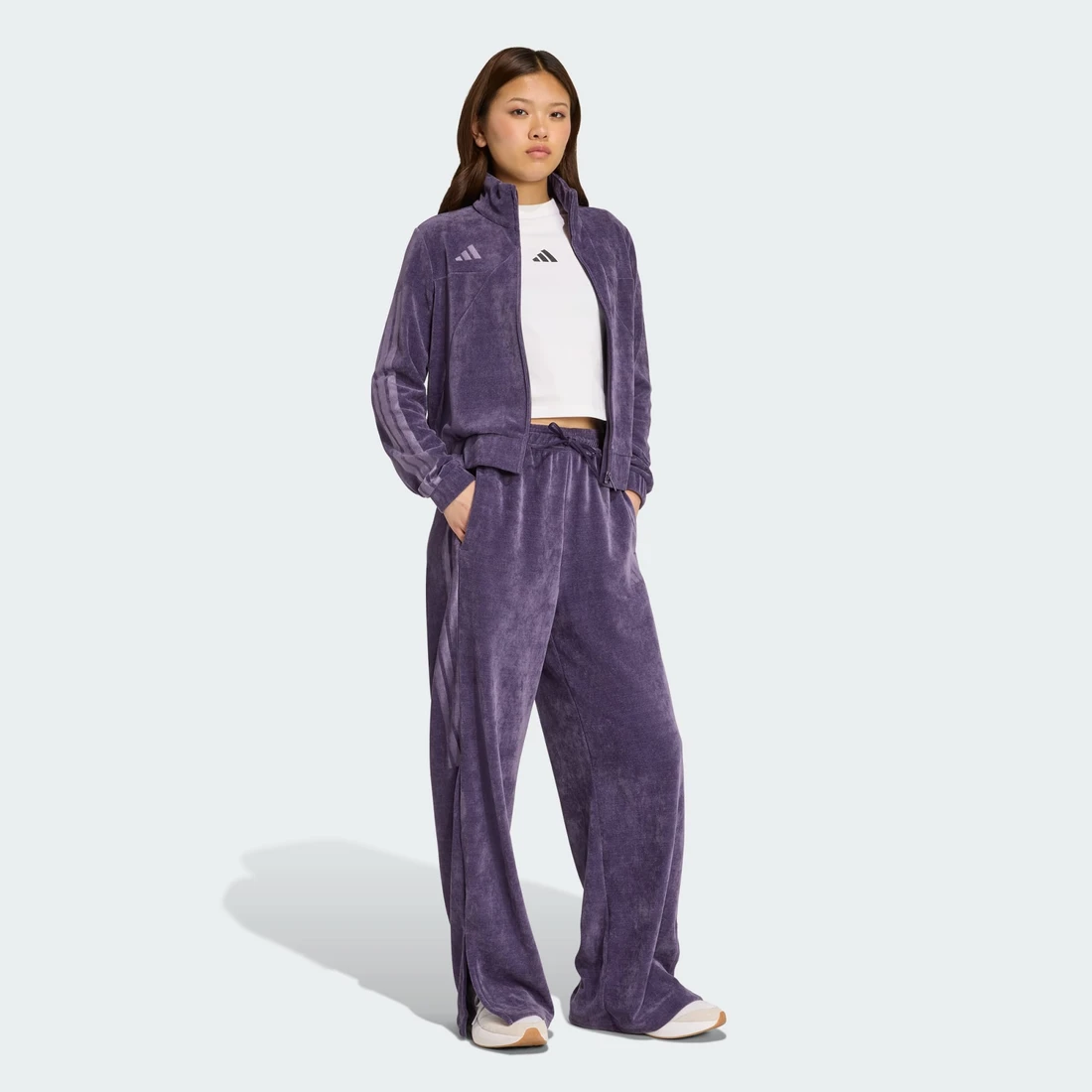 아디다스 티로 벨루어 트랙 탑 JM1816