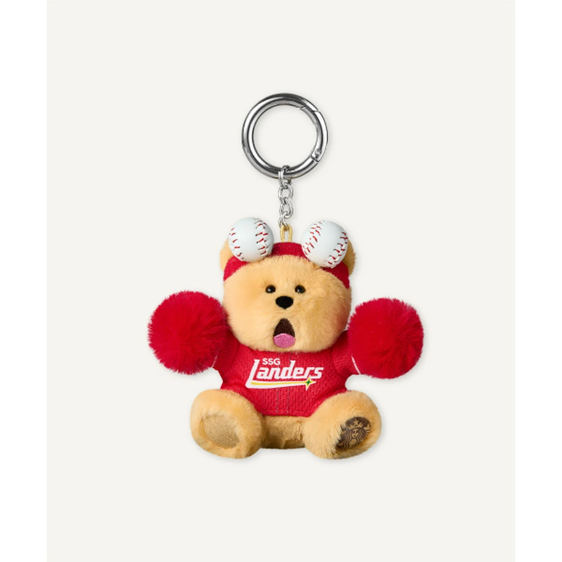 스타벅스 랜더스 베어리스타 키체인 1004238