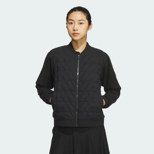 아디다스 하이브리드 풀집 다운 재킷