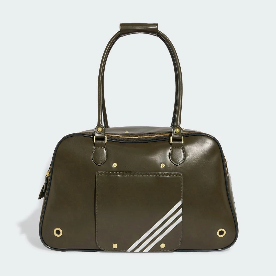 아디다스 펫 레더 캐리어 백 쉐도우 올리브 KY8727