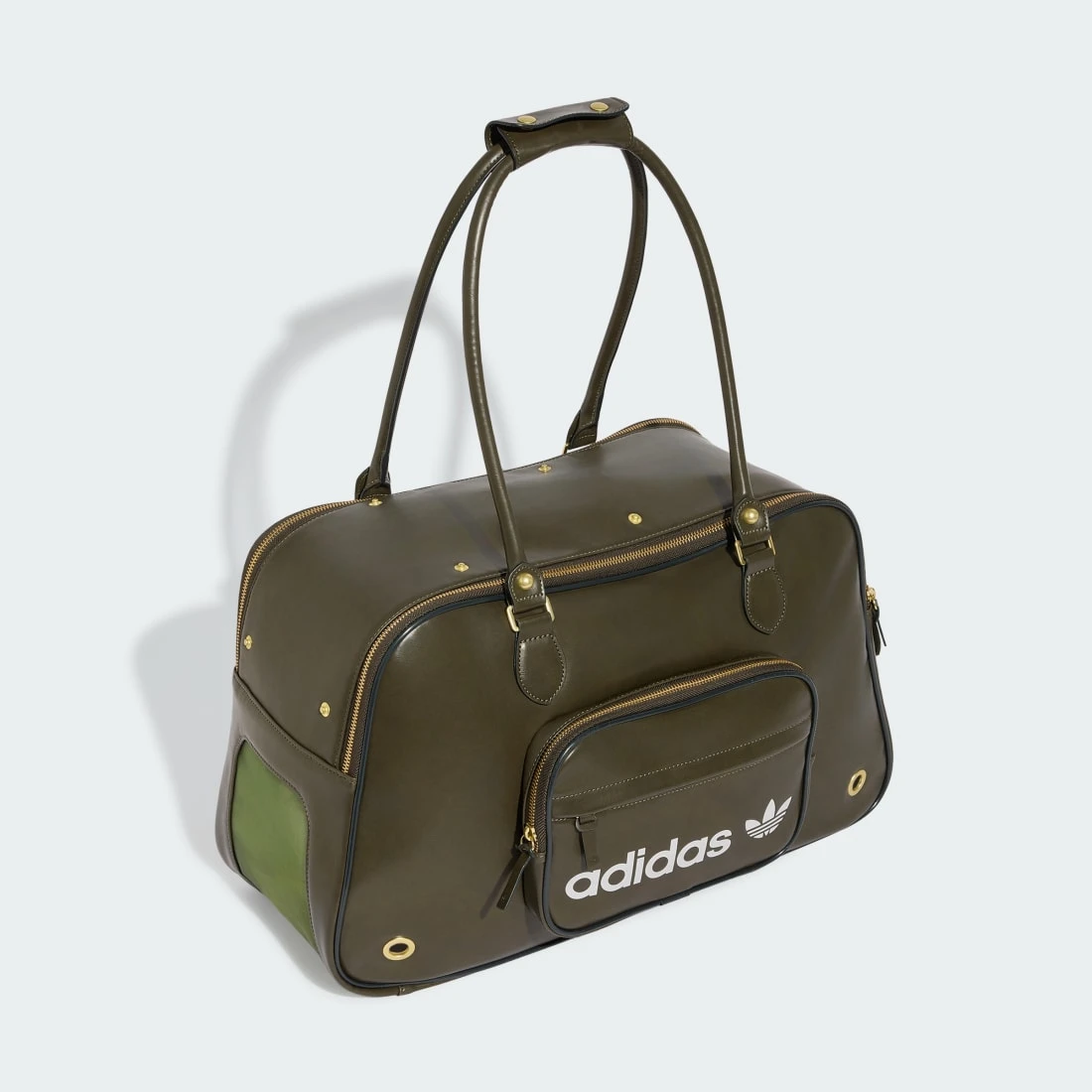 아디다스 펫 레더 캐리어 백 쉐도우 올리브 KY8727